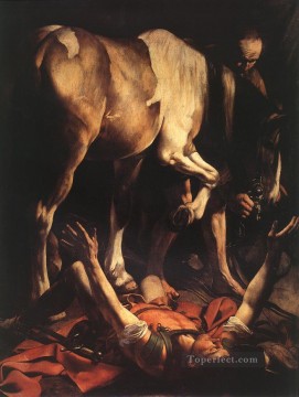  Caravaggio Painting - The Conversion on the Way to Damascus Caravaggio